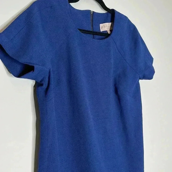 NWT Philosophy Size 6 Royal Blue Work/Party Fit and Flare Dress NEW with TAGS - Picture 4 of 8